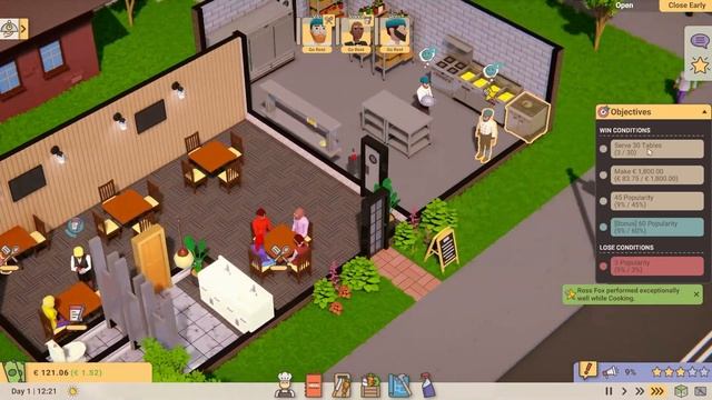 Recipe For Disaster! Ep 02 | "Don't Tell My Wife How I Cook in This Game" | Restaurant Simulator! смотреть онлайн