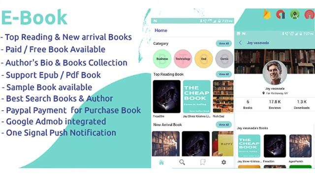 E-Book android app Online (Free/paid book + paypal) + admin panel | Codecanyon Scripts and Snippets смотреть онлайн