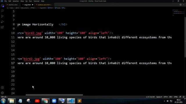 HTML Tutorial video (#5) | Add Images on website , img tag | Web Development | Lesson - 5 смотреть онлайн