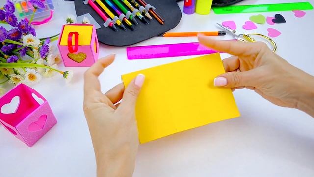Подарочные коробки своими руками | Как сделать подарочную коробку на День рождения поделки из бумаг смотреть онлайн