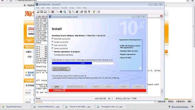 01.19_Oracle_10gR2_RACDG_1.19 Apply the Patch Set 10.2.0.3.0 to the ASM Home(2012_01_12).flv смотреть онлайн
