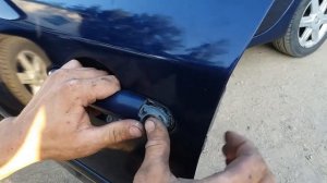 Renault Laguna 2. Как правильно снять ручку открытия двери и личинку.