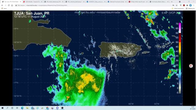 LIVE Worldwide Tropics Overview: August 11, 2021 12:00 UTC | HWT LIVE