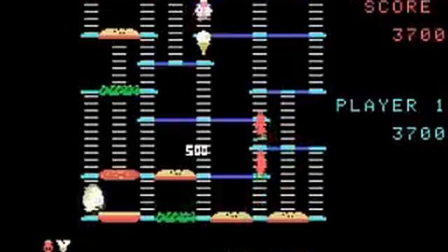 BurgerTime - ColecoVision - Great Arcade Games on Home Consoles (1983) смотреть онлайн