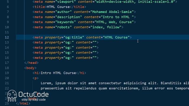 تعلم HTML من الصفر للاحتراف: ما هو الـ Open Graph Protocol смотреть онлайн