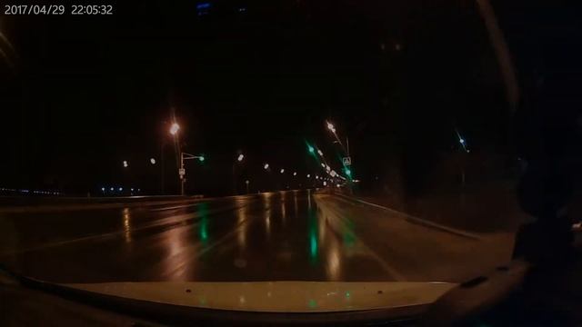 Artway MD-102. Работа радар-детектора. смотреть онлайн