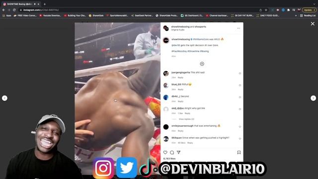 Deron Williams Shoves Frank Gore OUT OF THE RING! REACTION смотреть онлайн