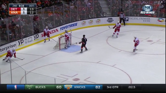 NHL Anaheim Ducks - Detroit Red Wings 10.01.2016 | 2 pd смотреть онлайн