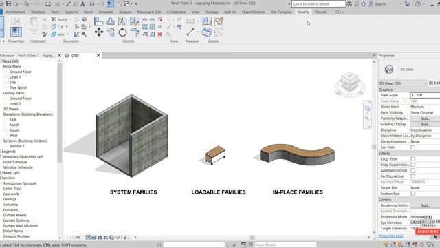 Revit 2023 | BEST & FASTEST way to apply MATERIALS to EVERYTHING смотреть онлайн