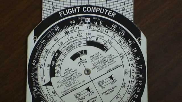 E6B Flight Computer: US Gallons to Imperial Gallons смотреть онлайн