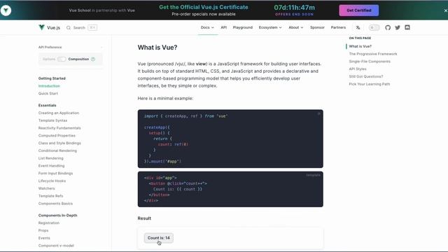 Learn Vue before React смотреть онлайн