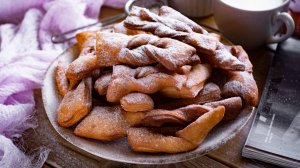 Хворост на кефире - классический рецепт