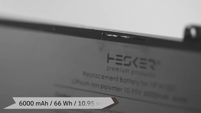 A1331 Replacement Battery for MacBook 13" |Hesker Premium Products смотреть онлайн