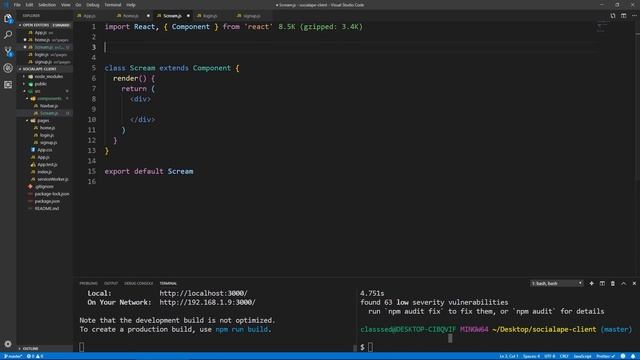 Full Stack React & Firebase: #15 Scream Card Details смотреть онлайн