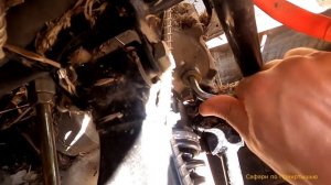 Замена масла в редукторах СТЕЛС ЛЕОПАРД 600