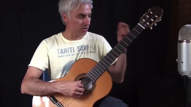 bossa nova guitar lesson 1 - (guitar tutorial easy) смотреть онлайн