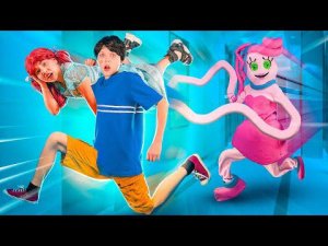 Грегори ФНАФ ПОПАЛ В ИГРУ МАМОЧКА ХАГИ ВАГИ длинные ноги! Поппи плейтайм в реальной жизни!