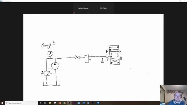 Drawing a Basic Hydraulic Motors Circuit смотреть онлайн
