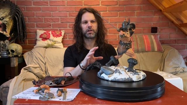 Conan The Cimmerian Mezco Toys Unboxing смотреть онлайн