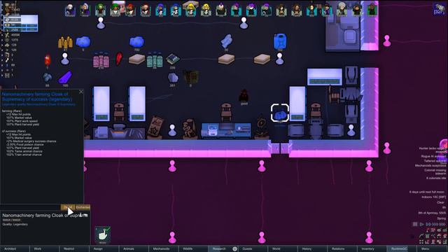 Rimworld Might and Magic Vampire Jedi EP. 88 Archotech project V1 смотреть онлайн