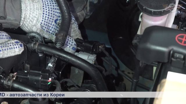 Замена верхнего кислородного датчика на Hyundai Solaris