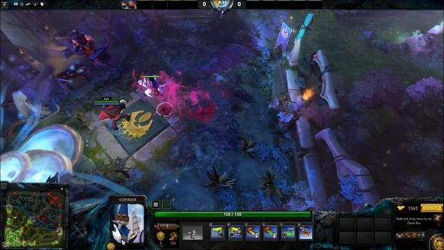 Dota 2 Rubiline Trail of the amanita garran drywiz and garactacus смотреть онлайн