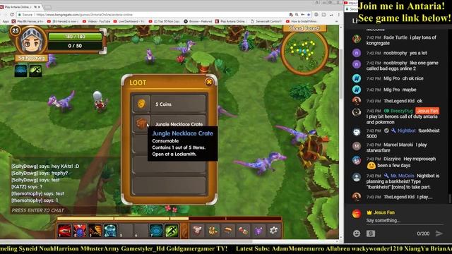 [Antaria Online] Farming Epic Gear in Cloud Forest / New Patch Updates! смотреть онлайн