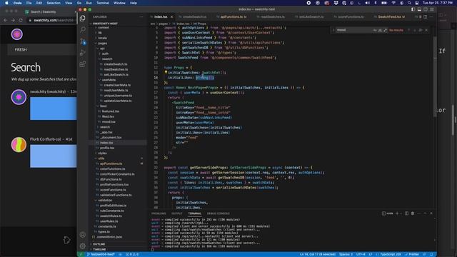 Swatchity NextJS Build 004: Swatch Feed смотреть онлайн