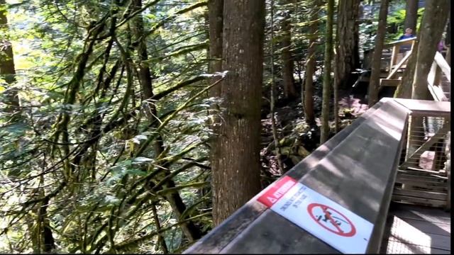 ПРОГУЛКА НА КАПИЛАНО. Capilano Suspension Bridge. смотреть онлайн