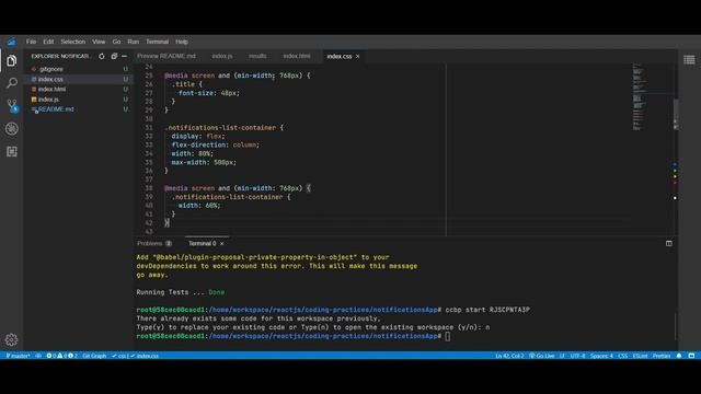CCBP | React JS | Coding Practice - 2 | All Test Cases Passed смотреть онлайн