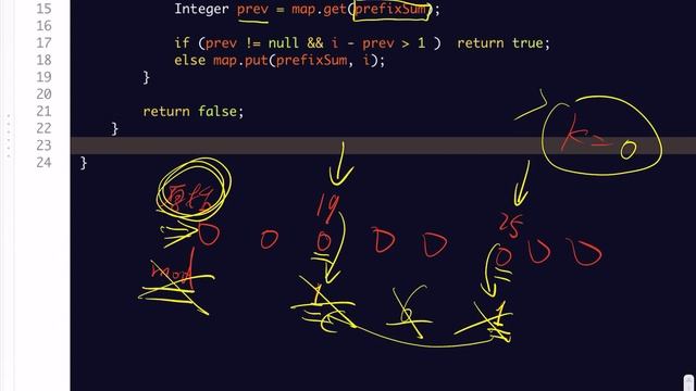 LeetCode 523. Continuous Subarray Sum | Prefix Sum | Mod | HashMap - Part 2 смотреть онлайн