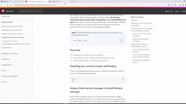 Instalacion e Introduccion a Node, Npm y Yarn en Windows смотреть онлайн