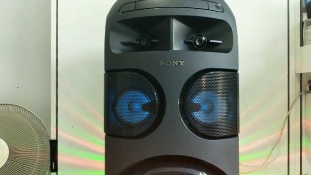 SONY MHC-V72D, PARTY SPEAKER, SOUND TEST, GSPtech, Hindi смотреть онлайн