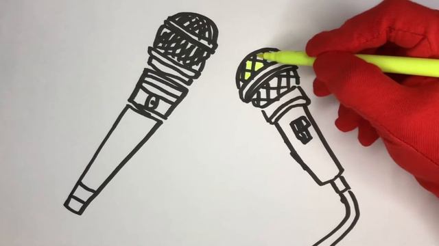 Раскраска! Микрофон 🎤/Coloring! Microphone смотреть онлайн