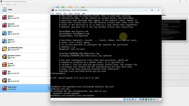 TUTORIAL KONFIGURASI WEB SERVER DI DEBIAN 9 смотреть онлайн