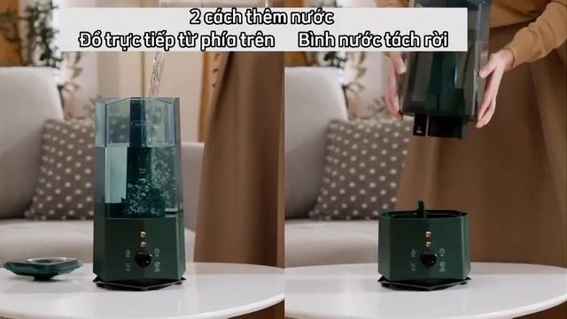 Máy phun sương tạo ẩm không khí DEERMA F360D смотреть онлайн