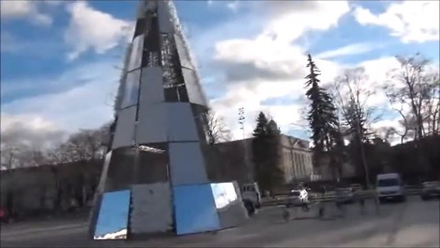 Вильнюс строит ёлку 2022-го года смотреть онлайн