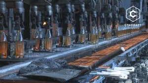 Производство стеклянных бутылок