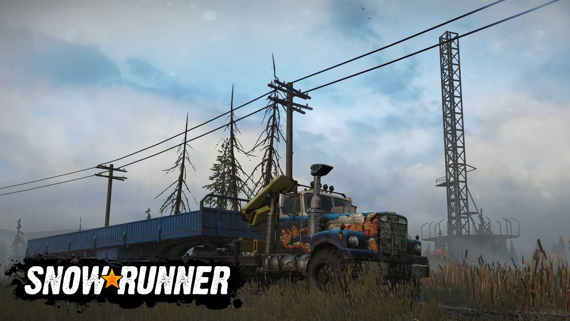 "ВОССТАНАВЛИВАЕМ !СТОЛБЫ!" SnowRunner Прохождение Выпуск №45 Сезон №1 смотреть онлайн