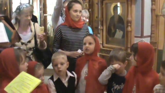 Пасхальные стихи. Выступление детей. 8 мая 2016 года. смотреть онлайн