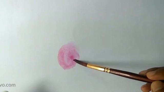 How to draw abstract floral design | Watercolor painting and line art | Easy Drawing смотреть онлайн