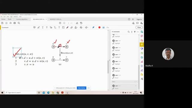 STM CSE CS302 28 5 2021 5TH HOUR BELLMAN FORD ALGORITHM смотреть онлайн