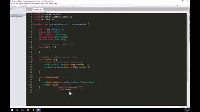 Asteroids - Part 1 - Spaceship Controls смотреть онлайн