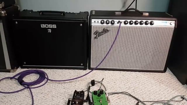 Boss Katana VS Fender 68 Custom Deluxe Reverb Clean Part 1 смотреть онлайн