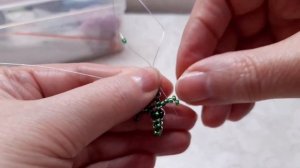 маленький ?КРОКОДИЛЬЧИК из бисера параллельным плетением/бисероплетение/фигурки из бисера/животные