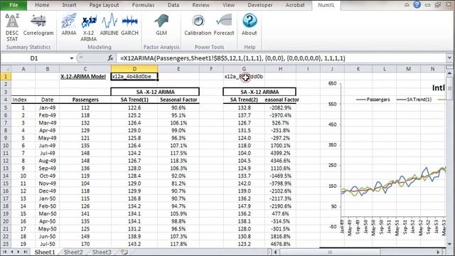 Maintaining X-12-ARIMA model in Excel смотреть онлайн