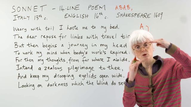 English Poetry: Learn about THE SONNET смотреть онлайн
