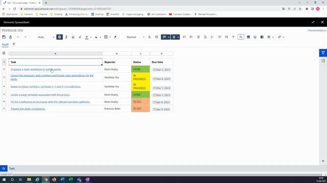 How to import an Excel file in Confluence | Elements Spreadsheet смотреть онлайн