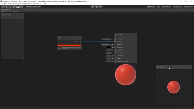 SHADER GRAPH for Beginners! - Unity 2018 Tutorial смотреть онлайн