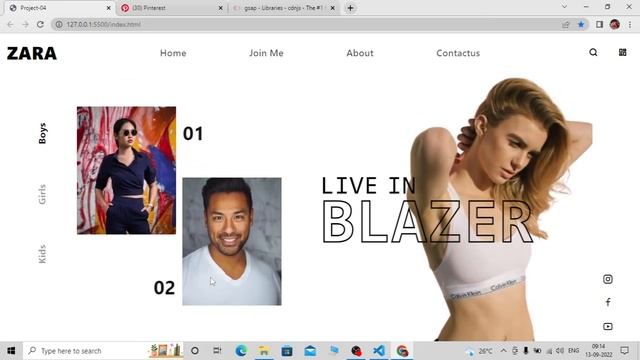 THE WEB DEVELOPMENT COURSE || PROJECT-04 || PART-03 || MORDEN WEBSITE|| HTML | CSS | JS | GSAP .. смотреть онлайн
